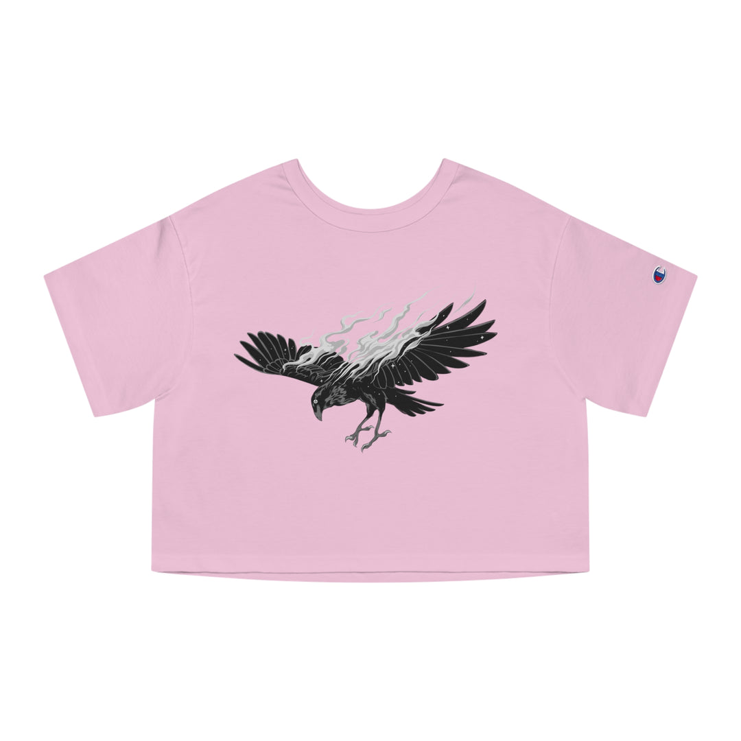Hollowed Crow Cropped T-Shirt | Champion Heritage