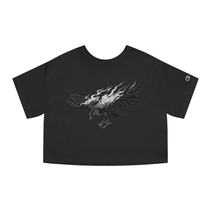 Hollowed Crow Cropped T-Shirt | Champion Heritage