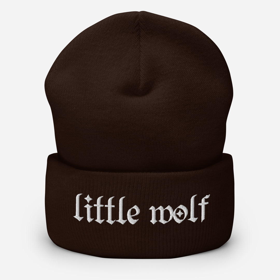 Little Wolf Cuffed Beanie