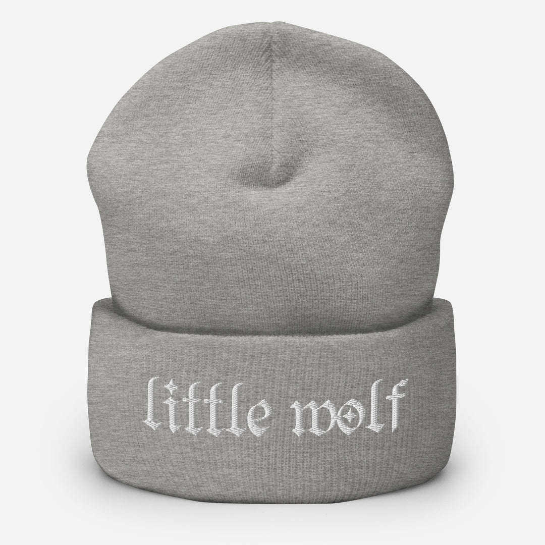 Little Wolf Cuffed Beanie