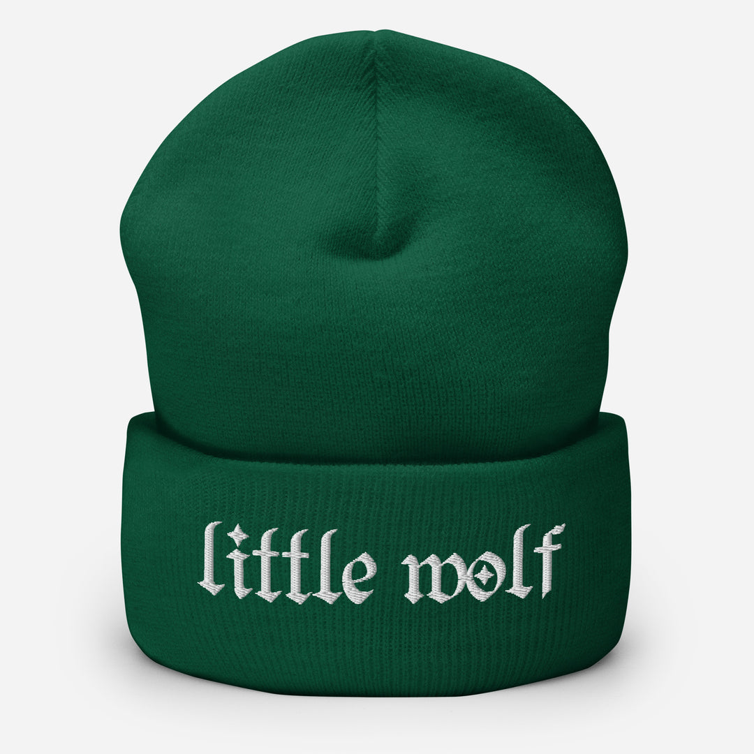 Little Wolf Cuffed Beanie