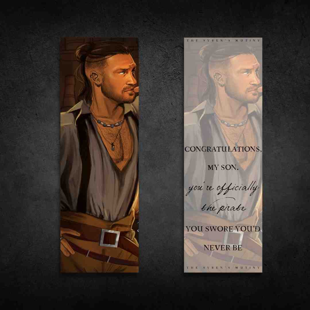 Pirate in the Pub Double-Sided Bookmark - Jessica S. Taylor