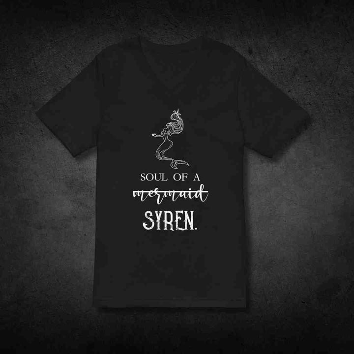 Soul of a Syren Unisex Short Sleeve V-Neck T-Shirt - Jessica S. Taylor